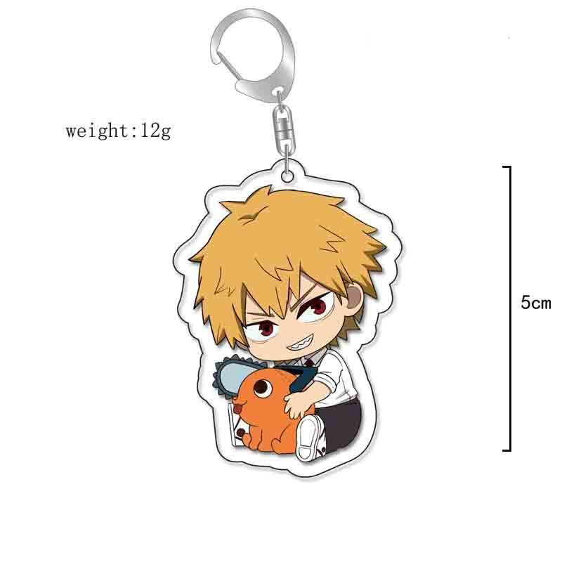 鏈鋸人鑰匙扣Chainsaw Man電次瑪奇瑪帕瓦蕾塞亞克力掛飾【單買三件起送】
