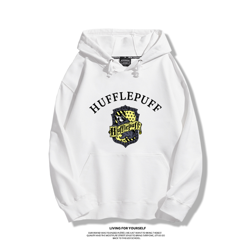 哈利波特聯名衛衣2023秋冬新款親子情侶裝薄絨款連帽衛衣