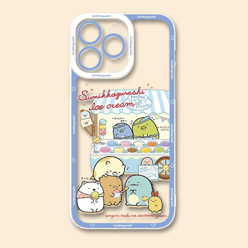 角落生物天使眼透明防摔軟殼