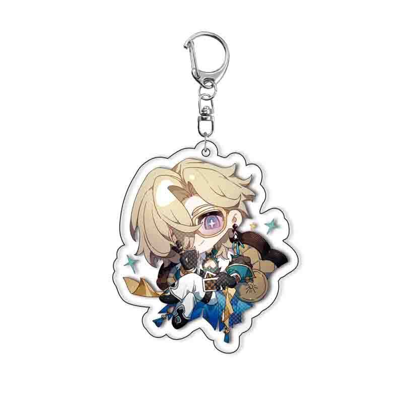 崩壞星穹鐵道愛莉希雅亞克力鑰匙扣掛飾遊戲周邊銀狼景元 白露【單買三件起送】