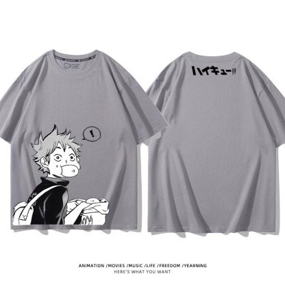 排球少年 2024親子情侶男女同款 純棉T恤