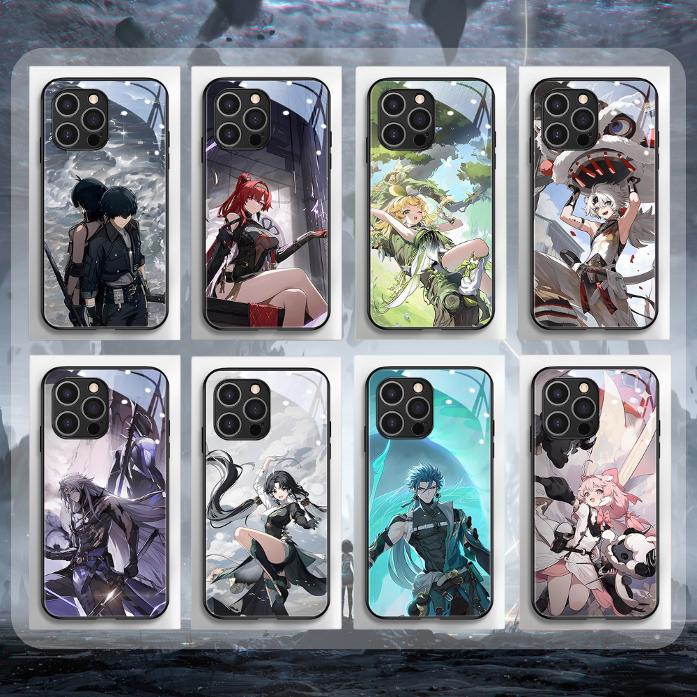 鳴潮新款高清全包防摔玻璃殼