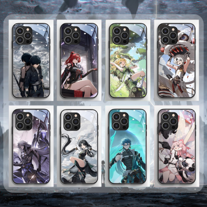 鳴潮新款高清全包防摔玻璃殼