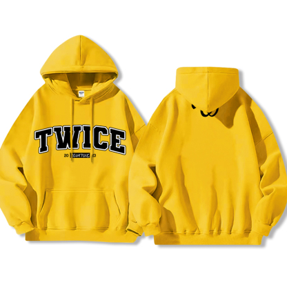 TWICE同款 寬鬆百搭 秋冬款 寬鬆連帽衛衣