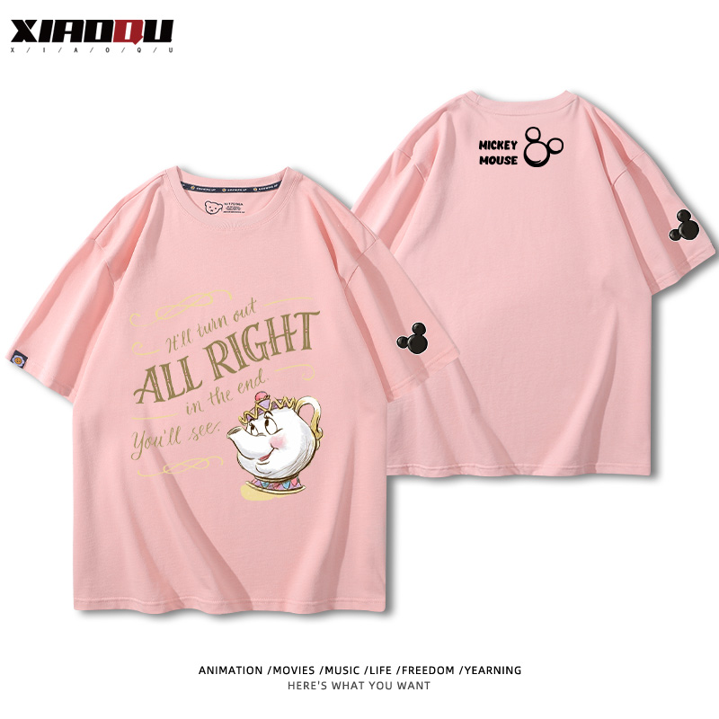 迪士尼米老鼠 2024親子情侶裝 圓領長袖