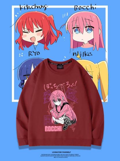 孤獨搖滾2023親子情侶裝 圓領長袖