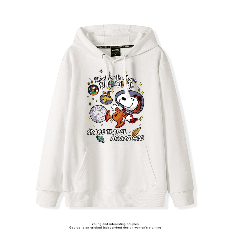 史努比 聯名衛衣2025秋冬新款親子情侶裝連帽衛衣