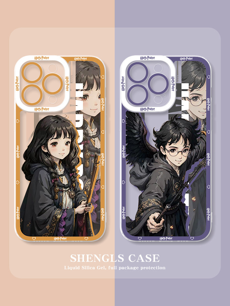 蘋果 系列哈利波特天使眼透明防摔手機殼