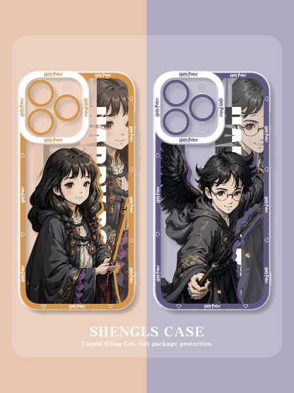 蘋果 系列哈利波特天使眼透明防摔手機殼