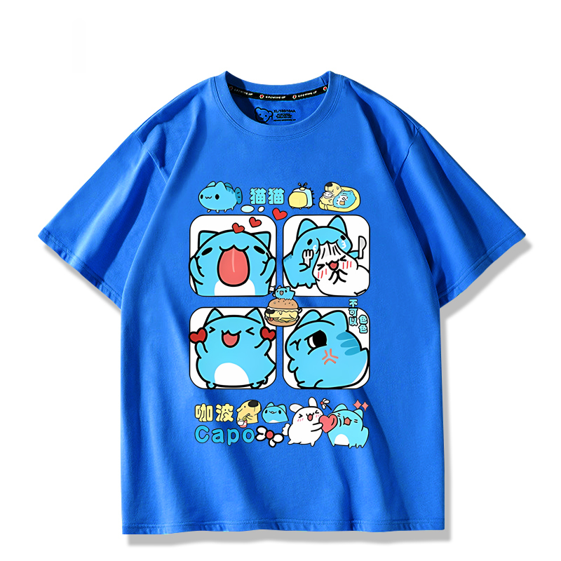 貓貓蟲咖波 2024親子情侶男女同款 T恤