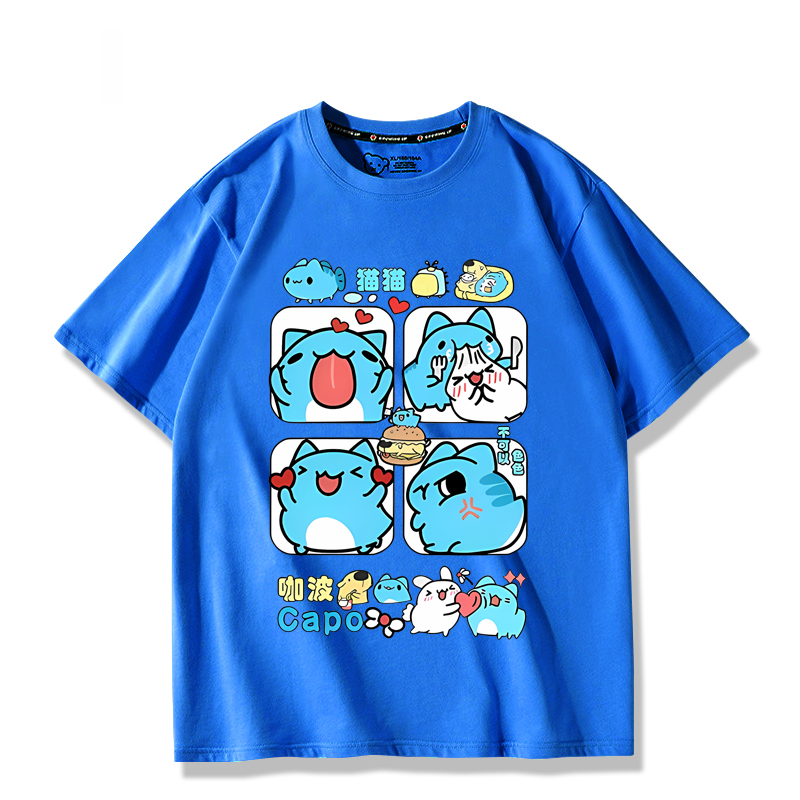貓貓蟲咖波 2024親子情侶男女同款 T恤