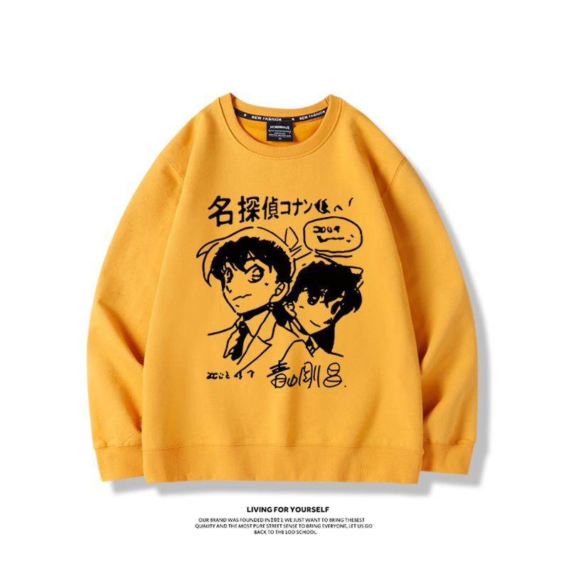 名偵探柯南2024親子情侶裝 圓領長袖