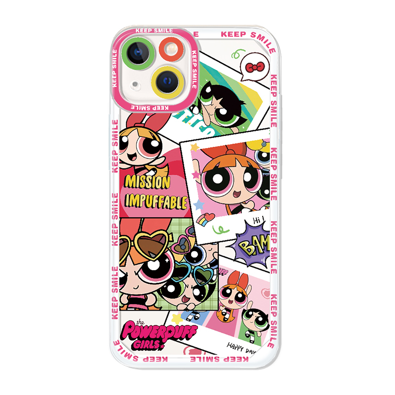 飛天小女警 天使眼透明防摔軟殼