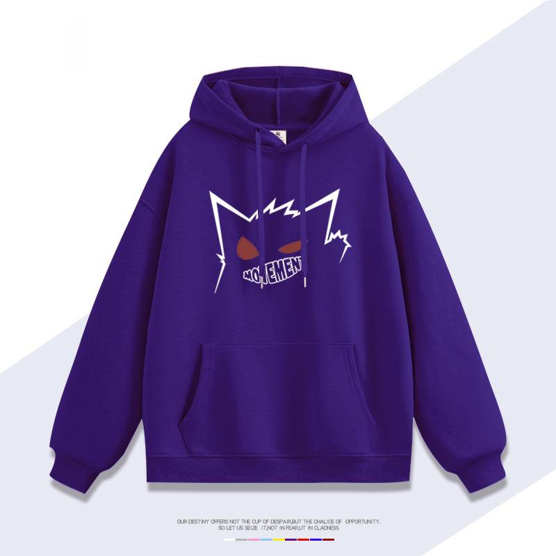 寶可夢 2025秋冬新款親子情侶裝連帽衛衣