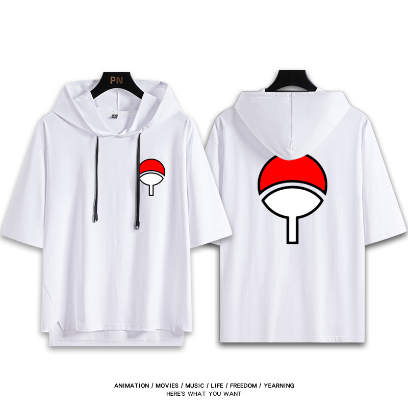 火影忍者 連帽短袖T恤