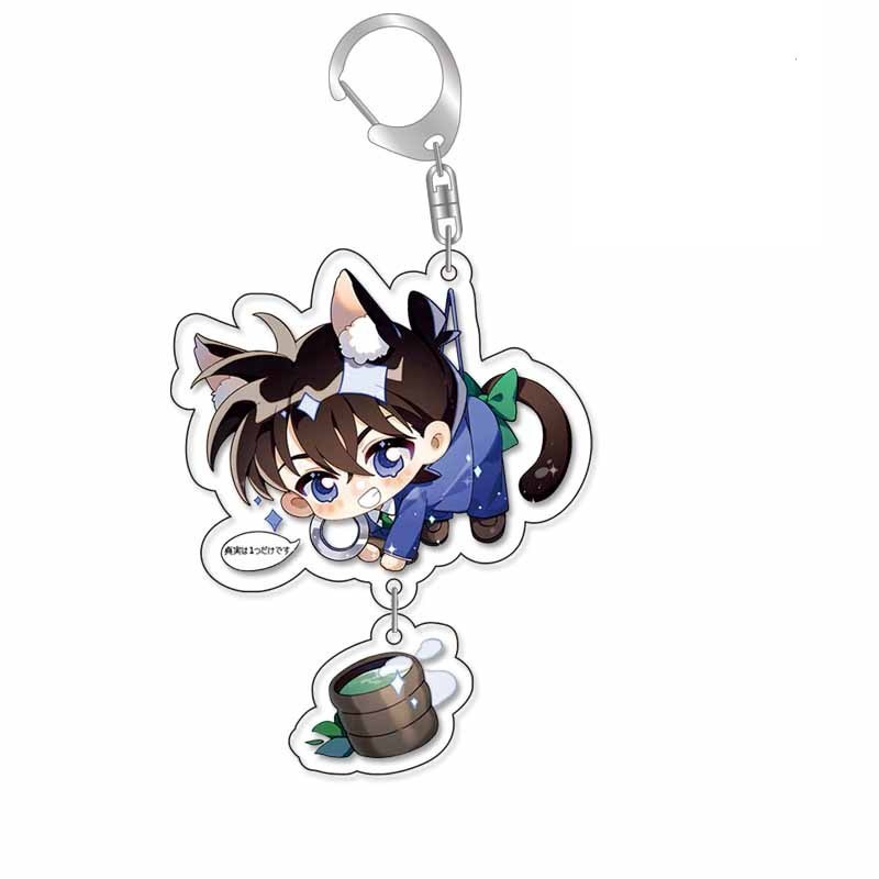 名偵探柯南周邊掛件鑰匙扣怪盜基德工藤新一安室赤井秀一掛飾【單買三件起送】