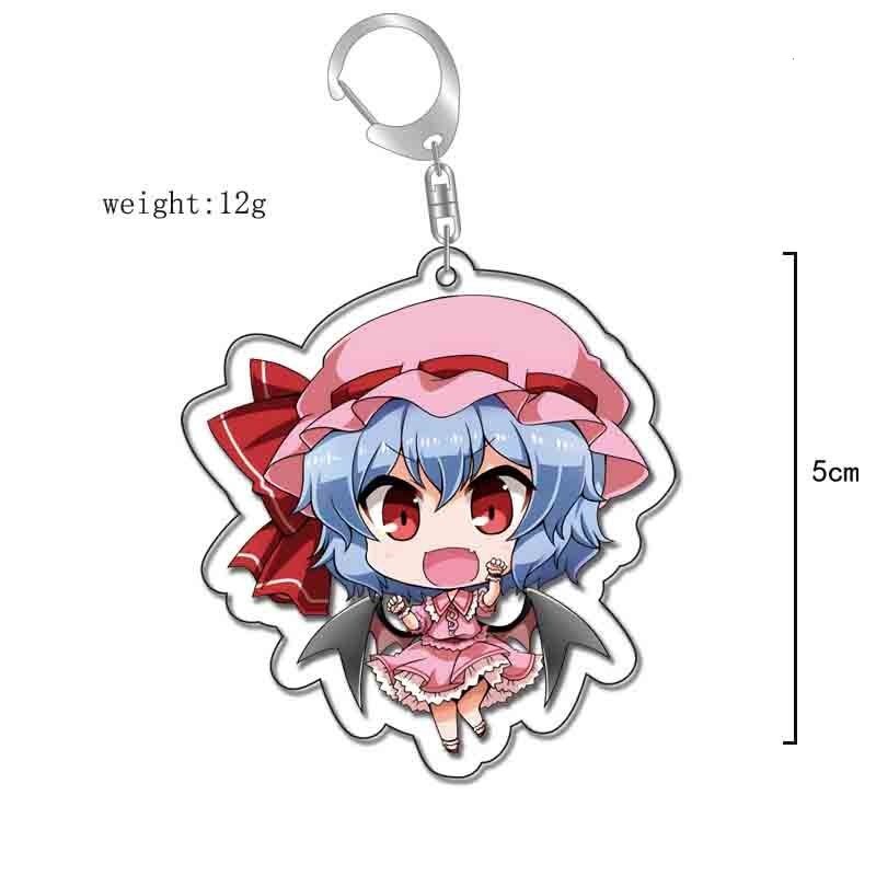 東方Project博麗靈夢神玉霧雨魔理八雲紫沙亞克力鑰匙扣周邊掛飾【單買三件起送】