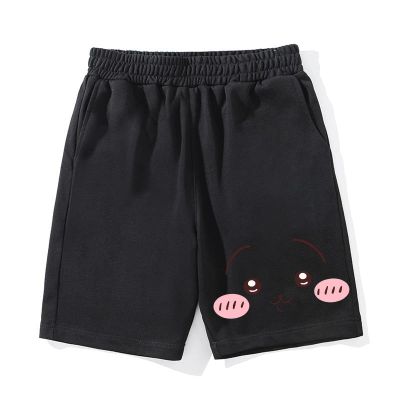 Chiikawa聯名衛衣2024秋冬新款親子情侶裝薄絨款連帽衛衣