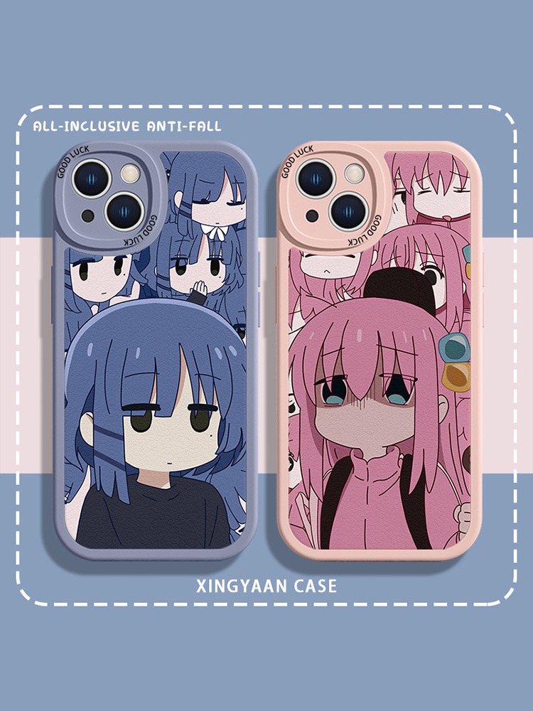 蘋果 系列孤獨搖滾小羊皮防摔軟殼