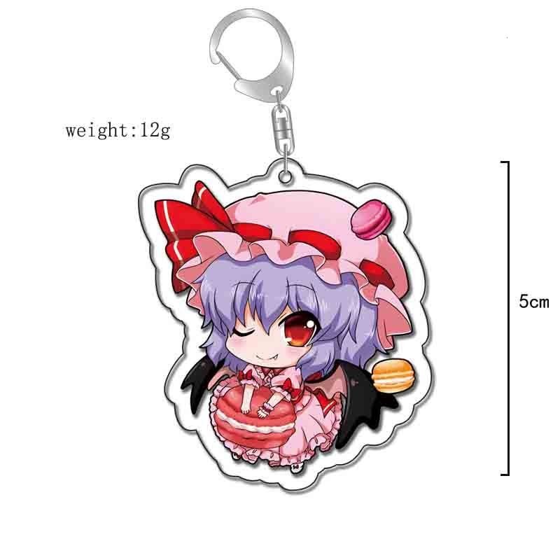東方Project博麗靈夢神玉霧雨魔理八雲紫沙亞克力鑰匙扣周邊掛飾【單買三件起送】