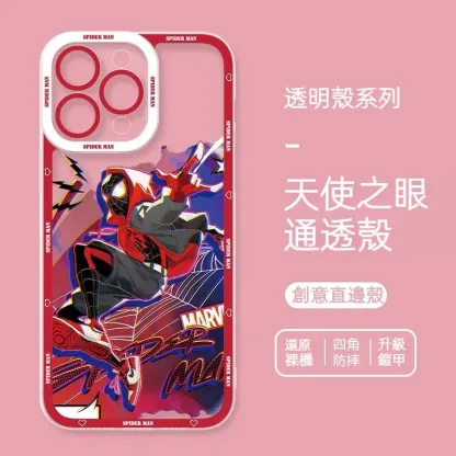 蜘蛛俠 透明防摔軟殼