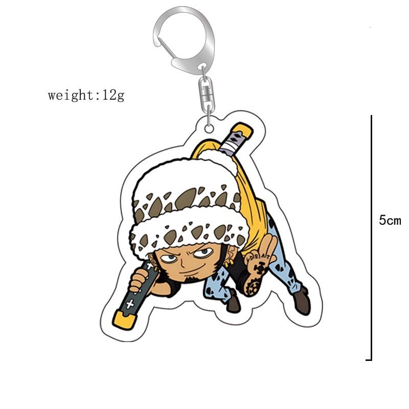 航海王 草帽路飛索隆羅香克斯周邊鑰匙扣 掛飾【單買三件起送】