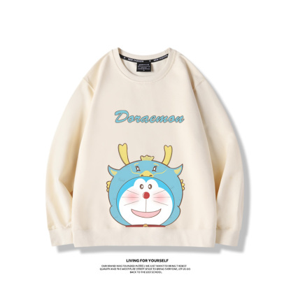 叮噹貓聯名龍年2024親子情侶裝 圓領長袖