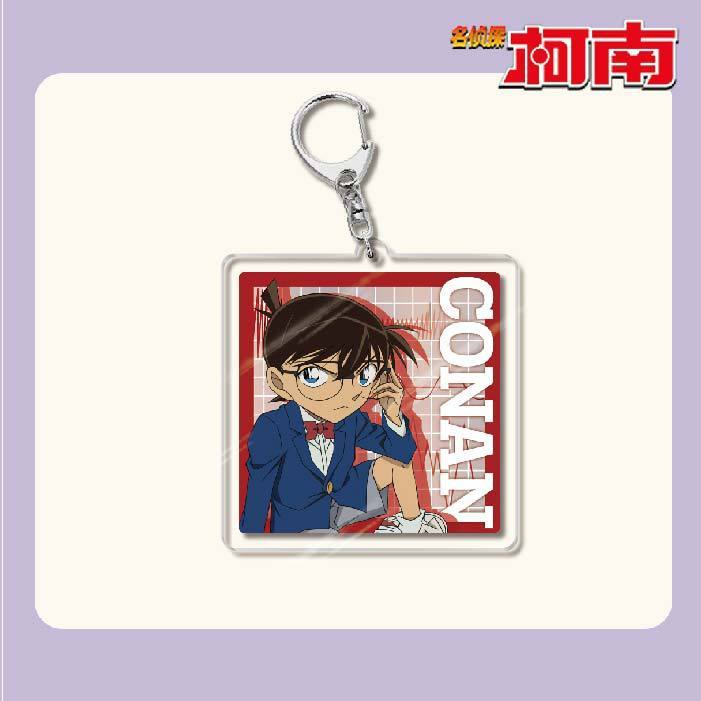 名偵探柯南周邊 灰原哀基德赤井秀一安室透世良真純亞克力鑰匙扣掛飾【單買三件起送】
