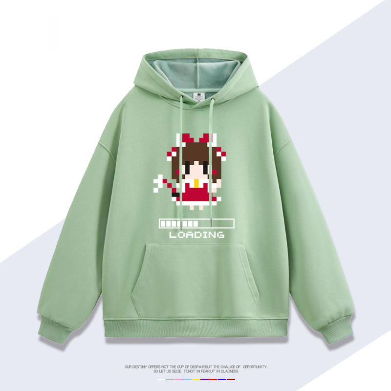 東方Project 聯名衛衣2025秋冬新款親子情侶裝連帽衛衣