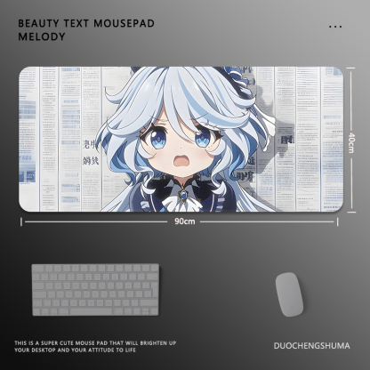 初音未來 主題桌墊 布質滑鼠墊