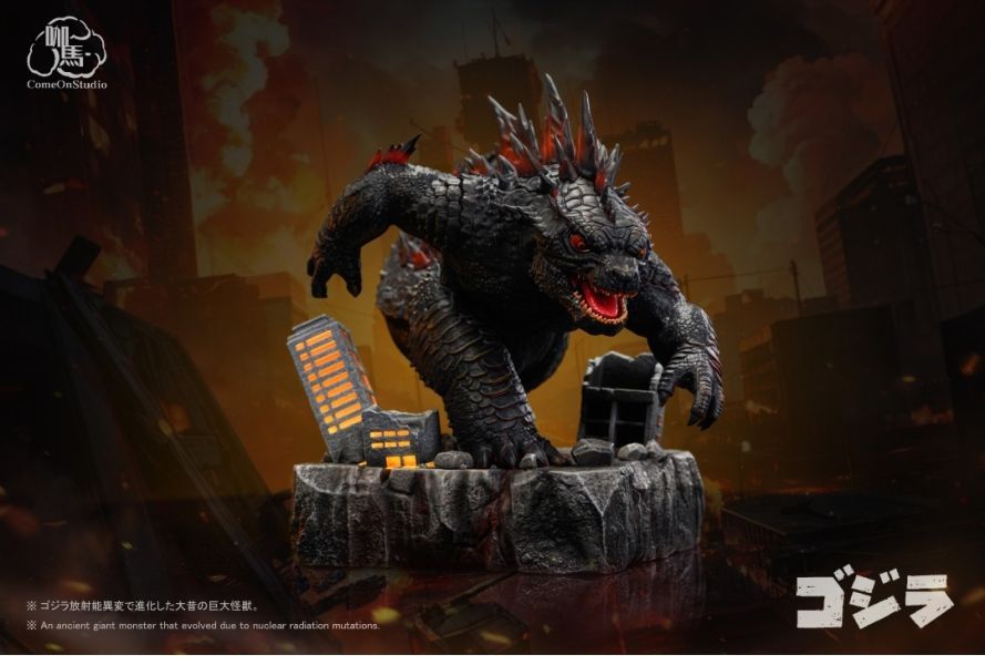 【預購】咖馬Come On Studio Q版哥斯拉