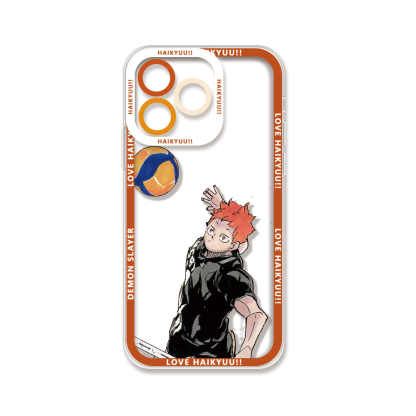 蘋果 系列排球少年 天使眼透明防摔軟殼