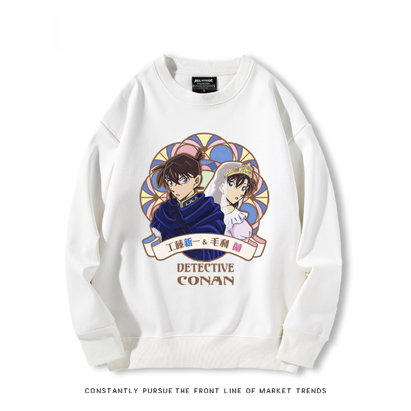 名偵探柯南 聯名2024親子情侶裝 圓領長袖