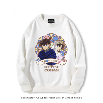 名偵探柯南 聯名2024親子情侶裝 圓領長袖