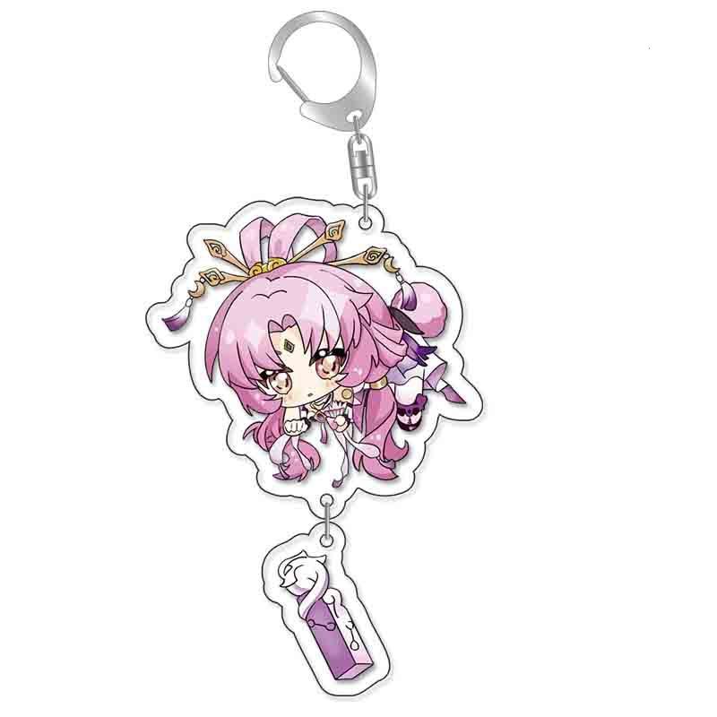 崩壞鐵道莉希雅亞克力鑰匙扣掛件遊戲周邊掛飾【單買三件起送】