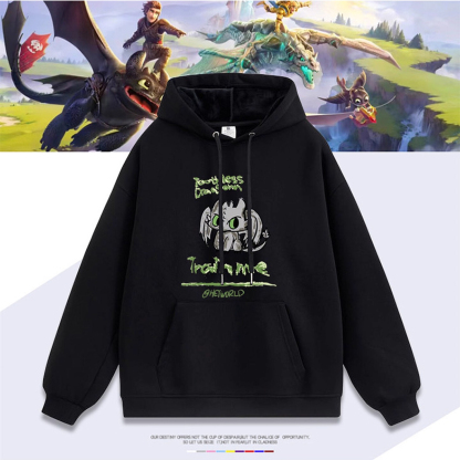 馴龍高手 聯名衛衣2025秋冬新款 親子情侶裝連帽衛衣