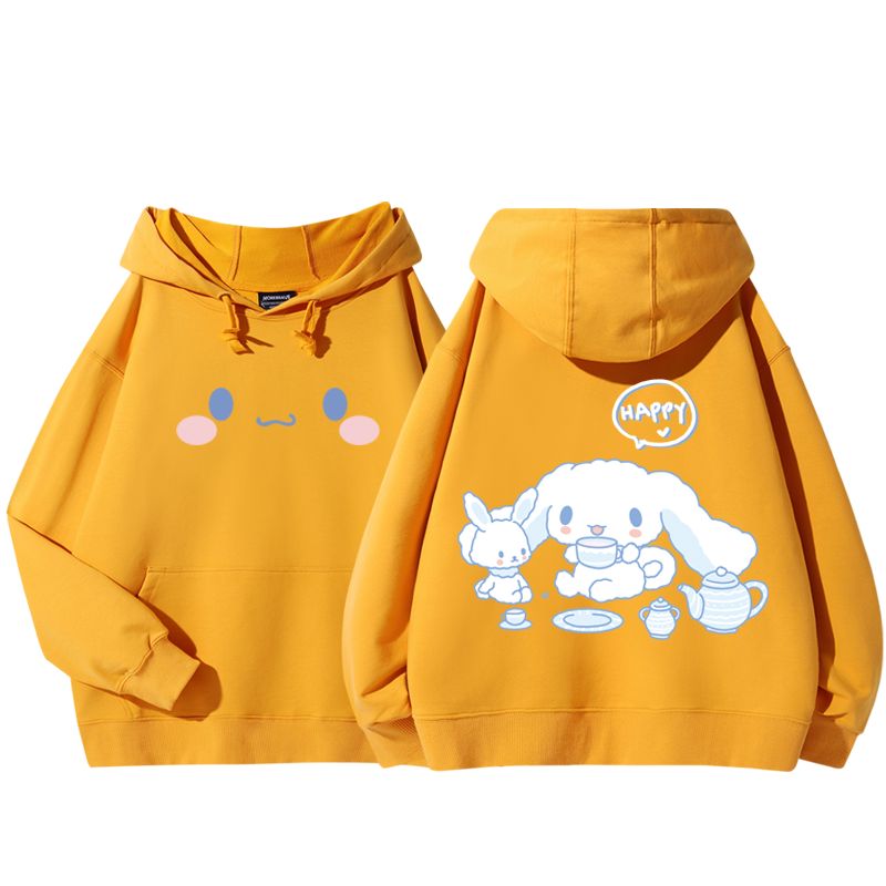 三麗鷗聯名衛衣2025秋冬新款親子情侶裝連帽衛衣