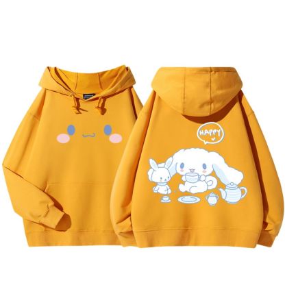 三麗鷗聯名衛衣2025秋冬新款親子情侶裝連帽衛衣