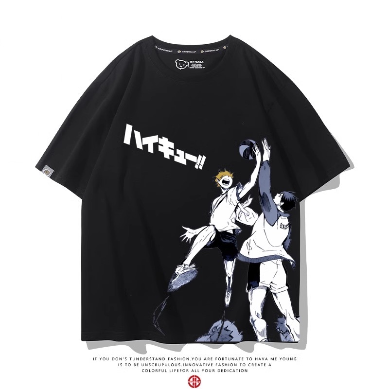 排球少年 2024親子情侶男女同款 純棉T恤