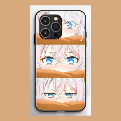 艾莉同學新款高清全包防摔玻璃殼