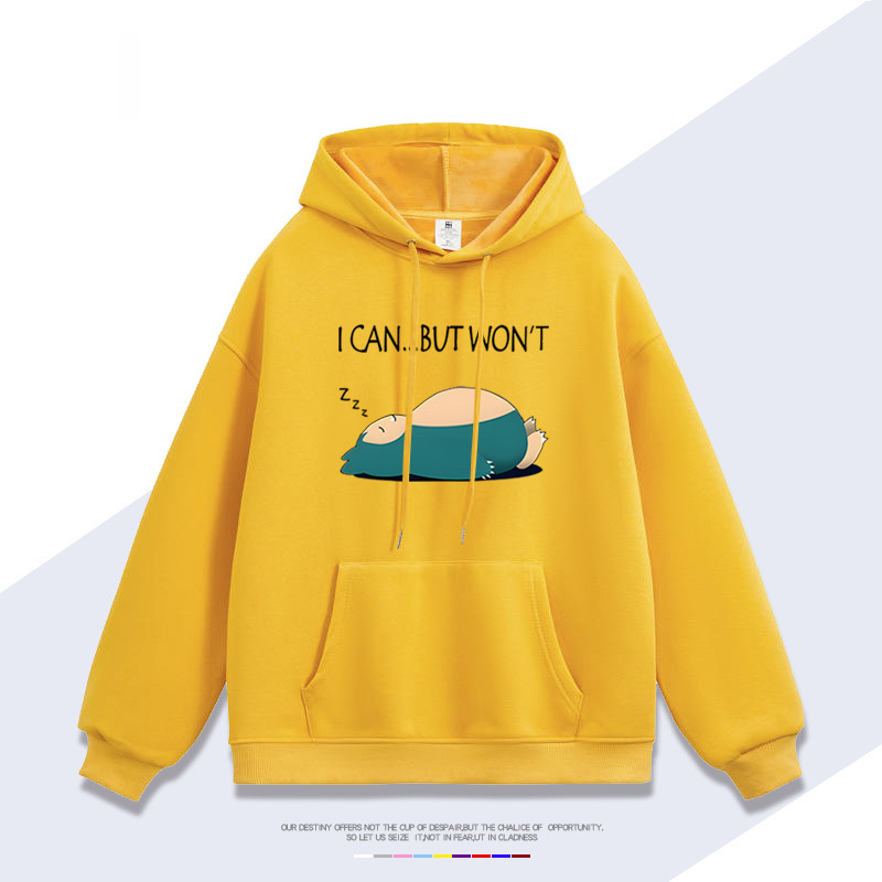 寶可夢新款 2025秋冬新款 親子情侶男女連帽衛衣