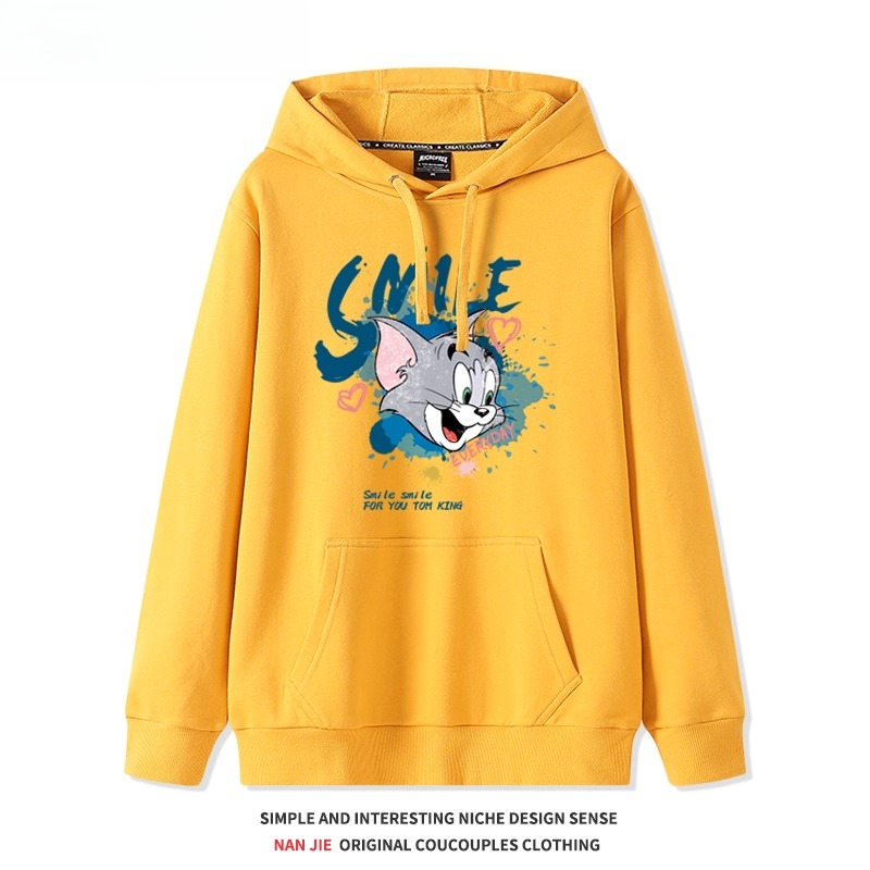 貓和老鼠 聯名衛衣2025秋冬新款 親子情侶裝連帽衛衣