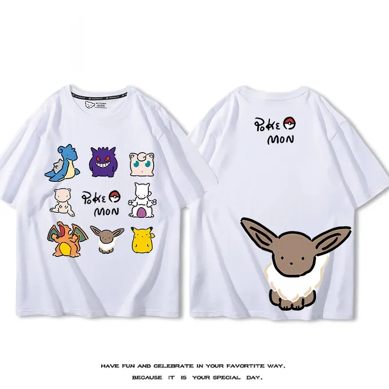 【特價商品！！】精靈寶可夢 2025親子情侶男女同款 短T【折扣買兩件第三件全減免！買二送一 ！買五送二！兩件起送】