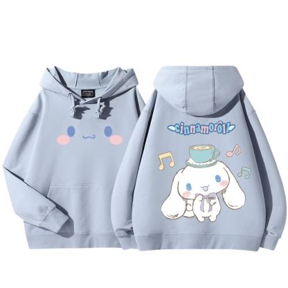 三麗鷗聯名衛衣2025秋冬新款親子情侶裝連帽衛衣