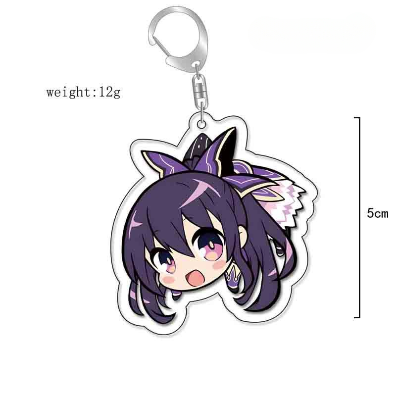 約會大作戰時崎狂三五河琴裏夜刀神天香四糸乃二亞亞力克鑰匙扣 掛飾【單買三件起送】