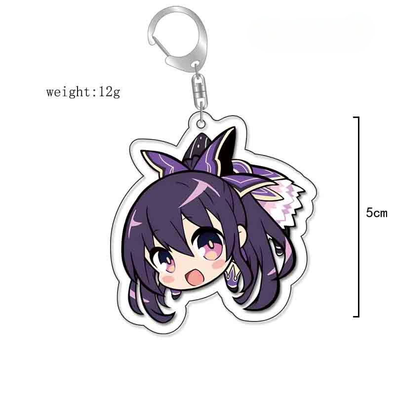約會大作戰時崎狂三五河琴裏夜刀神天香四糸乃二亞亞力克鑰匙扣 掛飾【單買三件起送】