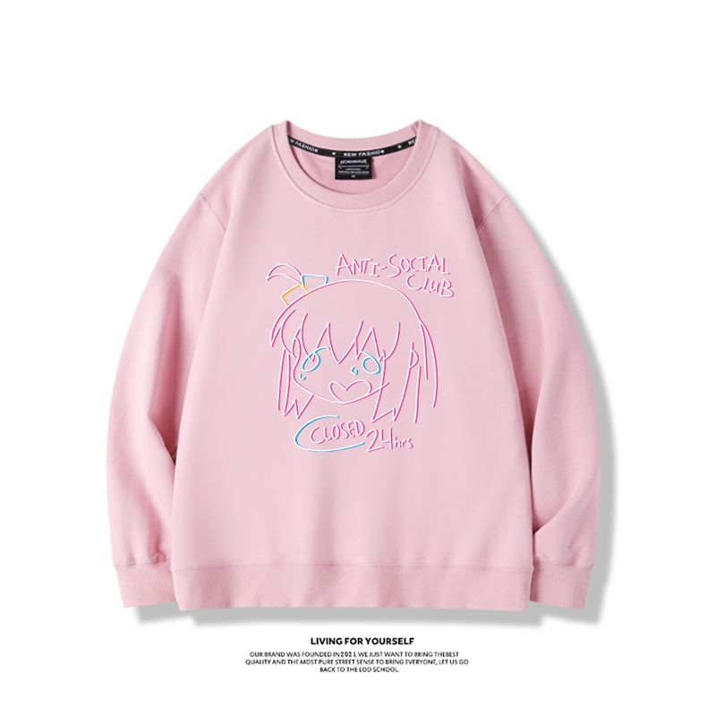 孤獨搖滾2023親子情侶裝 圓領長袖