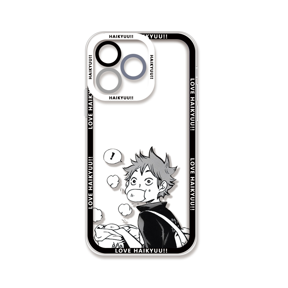 蘋果 系列排球少年 天使眼透明防摔軟殼