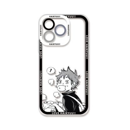 蘋果 系列排球少年 天使眼透明防摔軟殼