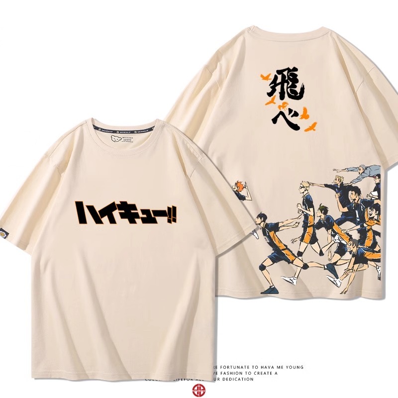 排球少年 2024親子情侶男女同款 純棉T恤